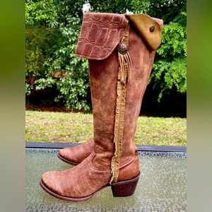 Vintage Corral over the knee boots